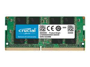 رم لپ تاپ کروشیال Crucial 16GB DDR4 3200MHz با ظرفیت ۱۶ گیگابایت
